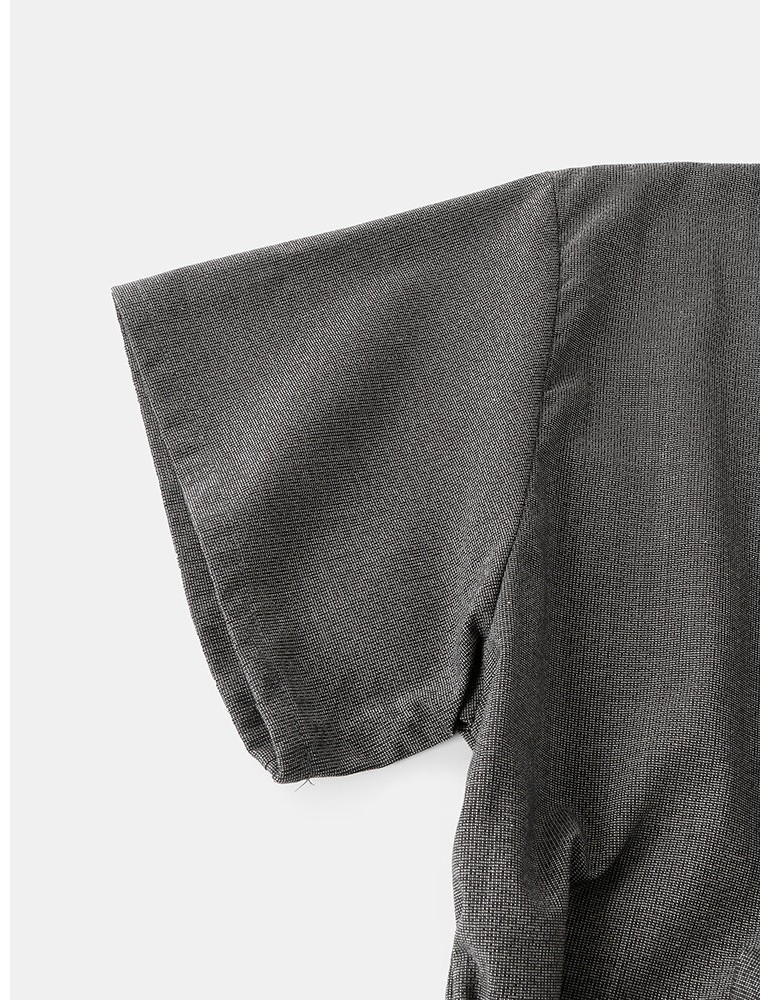 Mens Vintage Pattern V-Neck Tie Side Kimono Cotton Loose Short Loungewear Sets